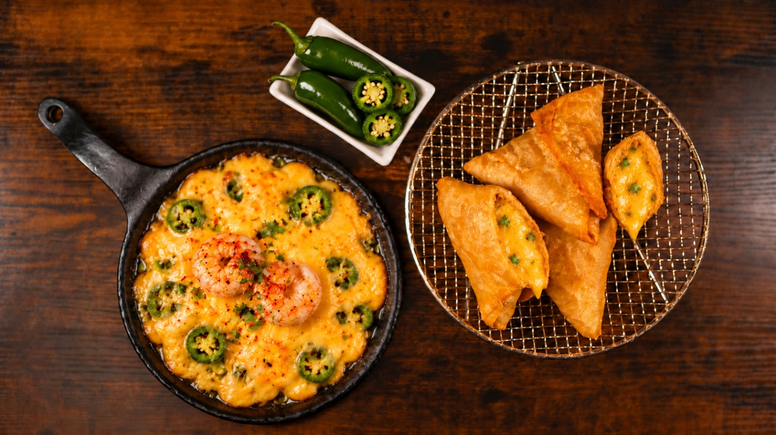Prawn Jalapeno Golden Pockets
