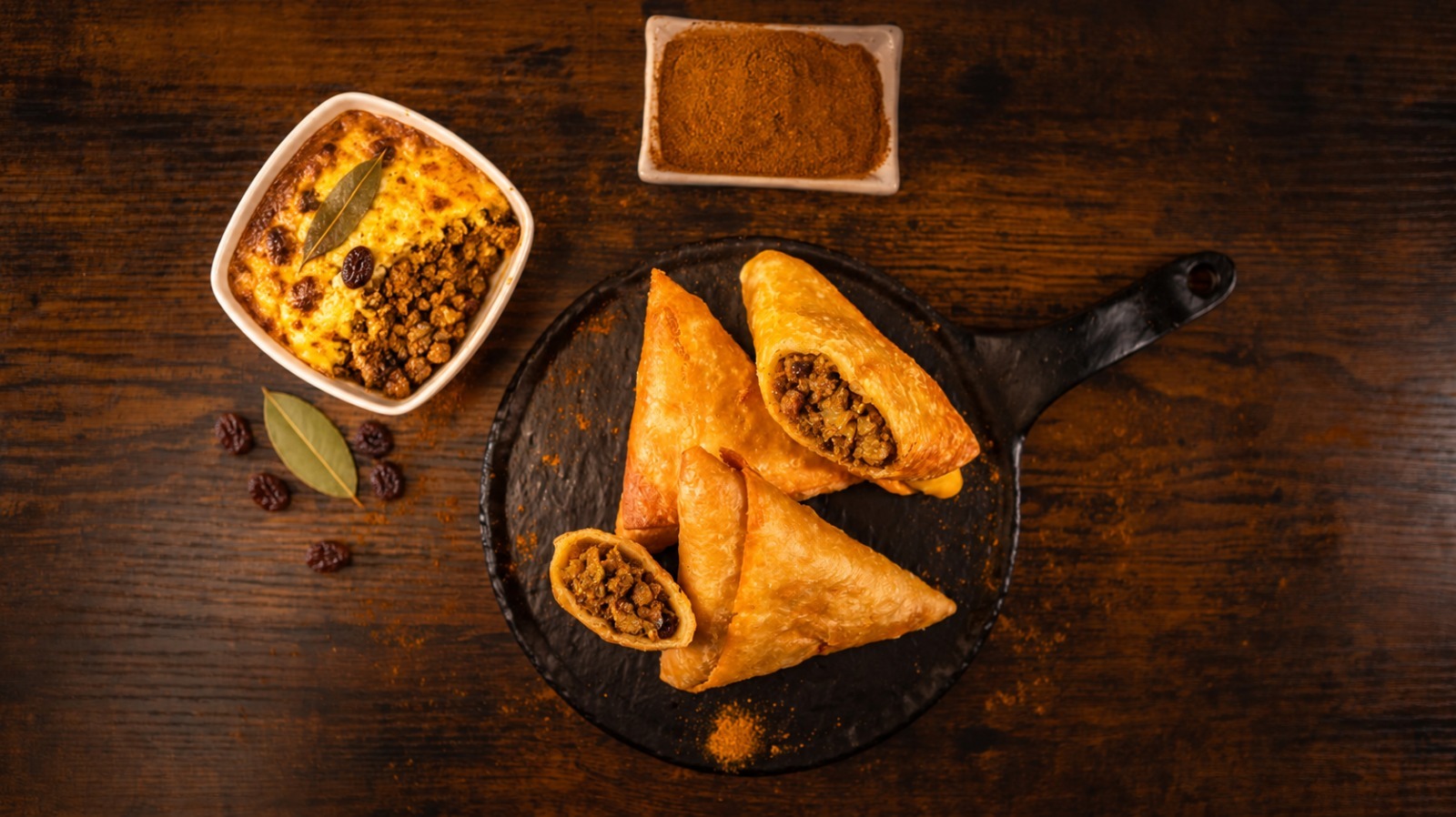 Bobotie Golden Pockets