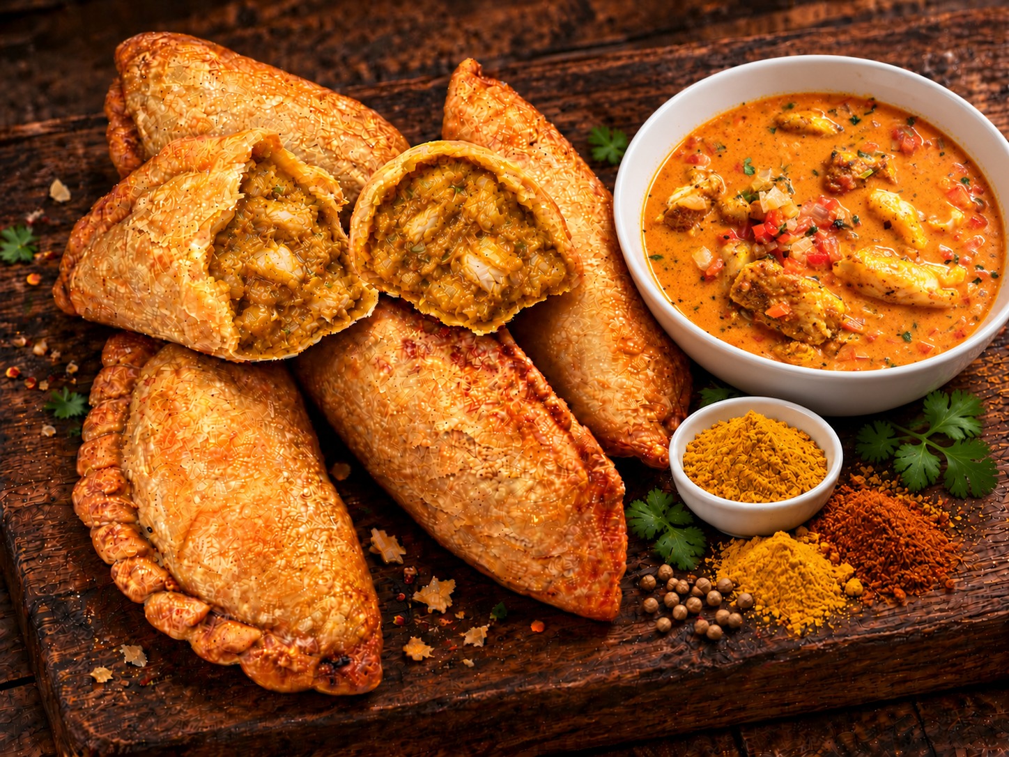 Curry Hake Golden Bites
